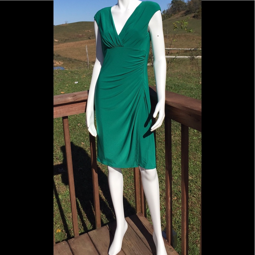 Ralph Lauren Emerald Green Dress